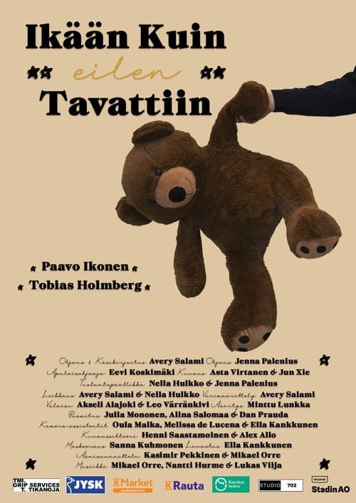 Постер: Ikään kuin eilen tavattiin