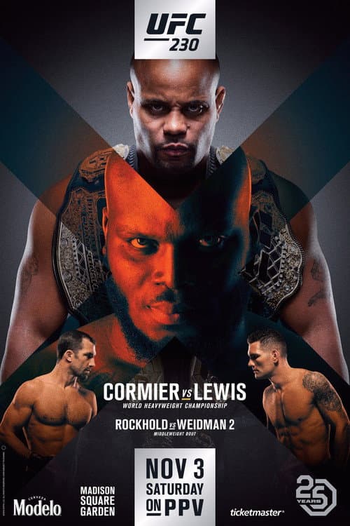 Постер: UFC 230: Cormier vs. Lewis