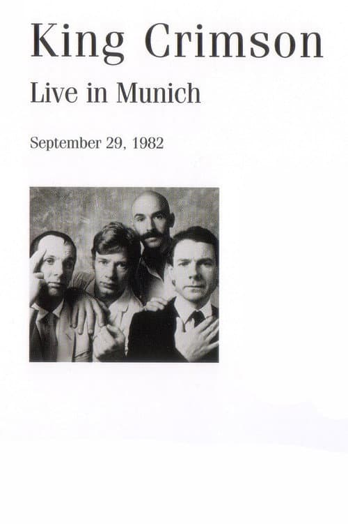 Постер: King Crimson: Live in Munich, 1982
