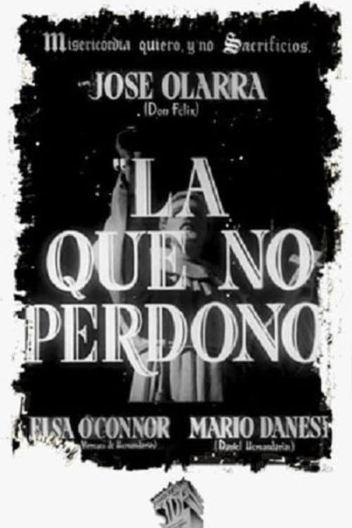 Постер: La que no perdonó