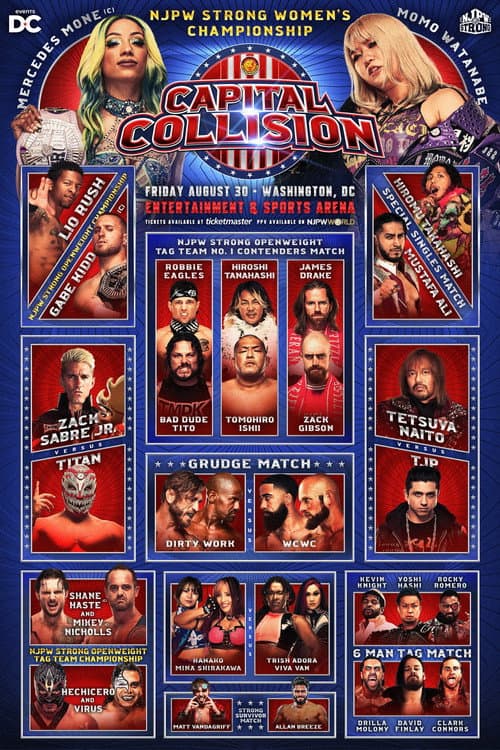 Постер: NJPW Capital Collision 2024