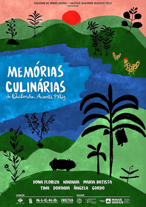 Постер: Memórias Culinárias do Quilombo Ausente Feliz