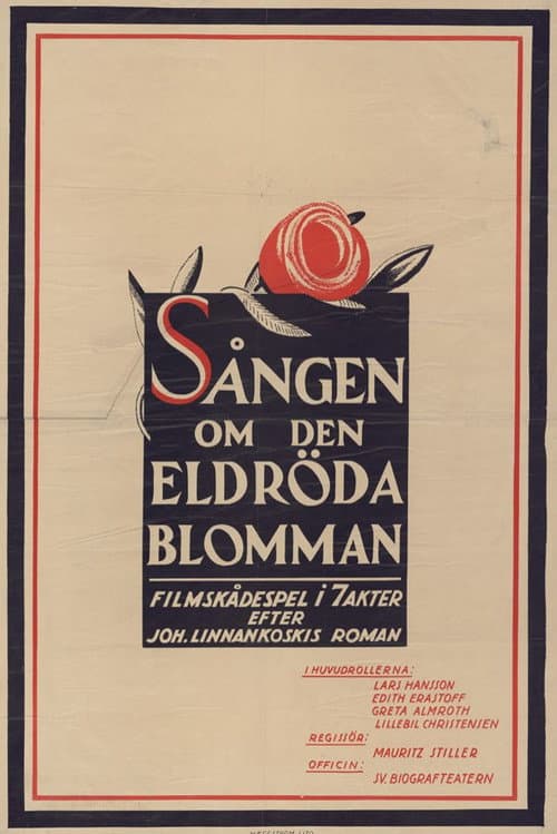 Постер: Sången om den eldröda blomman