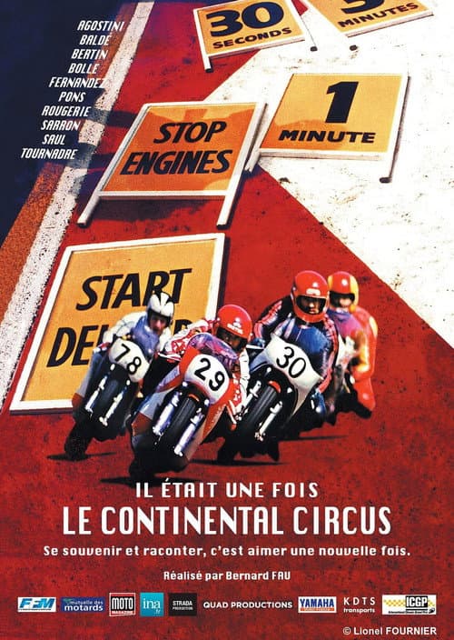 Постер: Il était une fois le Continental Circus
