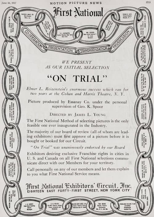 Постер: On Trial