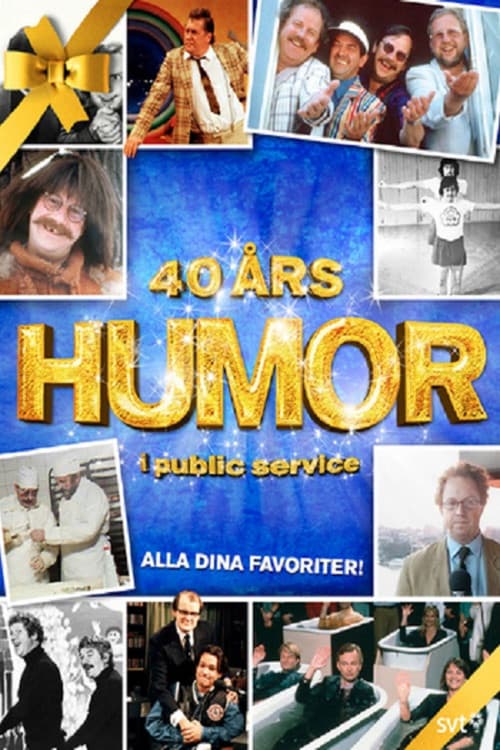 Постер: 40 års Humor i Public Service