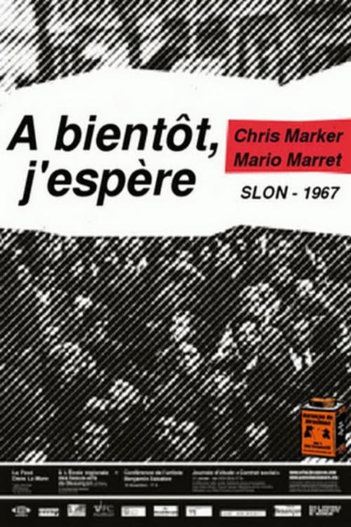 Постер: À bientôt, j'espère