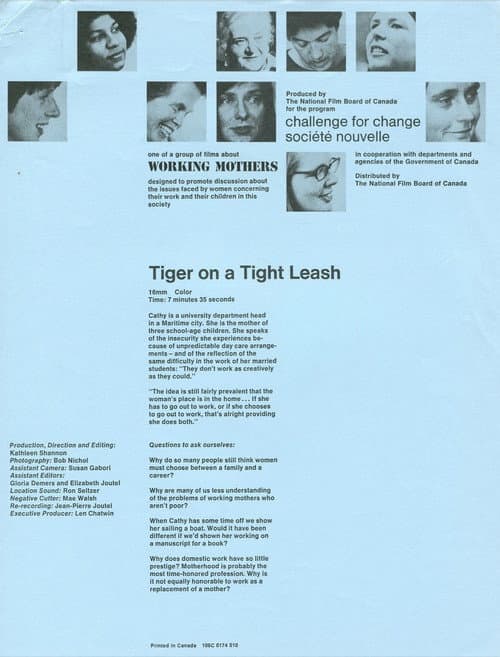 Постер: Tiger on a Tight Leash