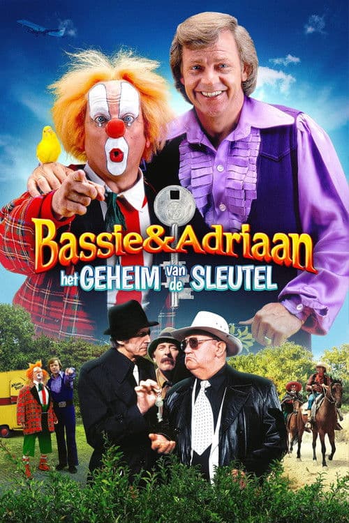 Постер: Bassie en Adriaan: Het geheim van de sleutel
