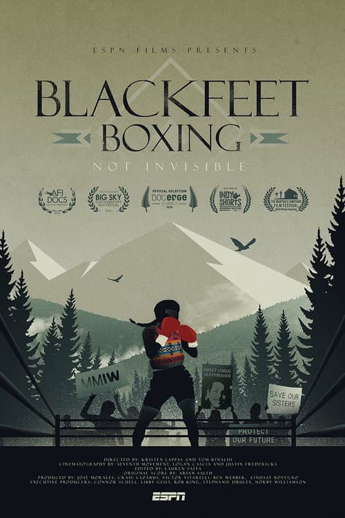 Постер: Blackfeet Boxing: Not Invisible