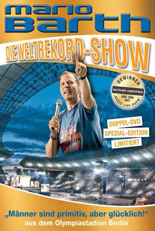 Постер: Mario Barth: Die Weltrekord-Show: Männer sind primitiv, aber glücklich!