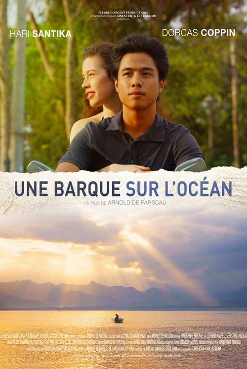 Постер: Une barque sur l'océan
