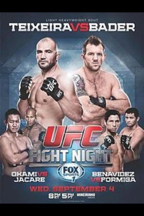 Постер: UFC Fight Night 28: Teixeira vs. Bader