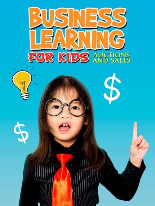Постер: Business learning for kids: Auctions And Sales