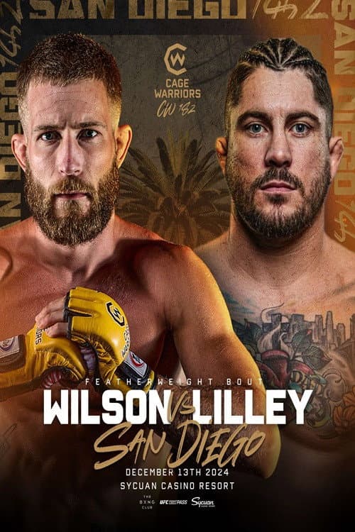 Постер: Cage Warriors 182: San Diego