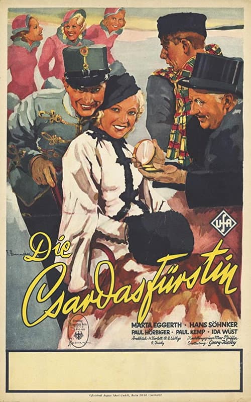 Постер: Die Czardasfürstin