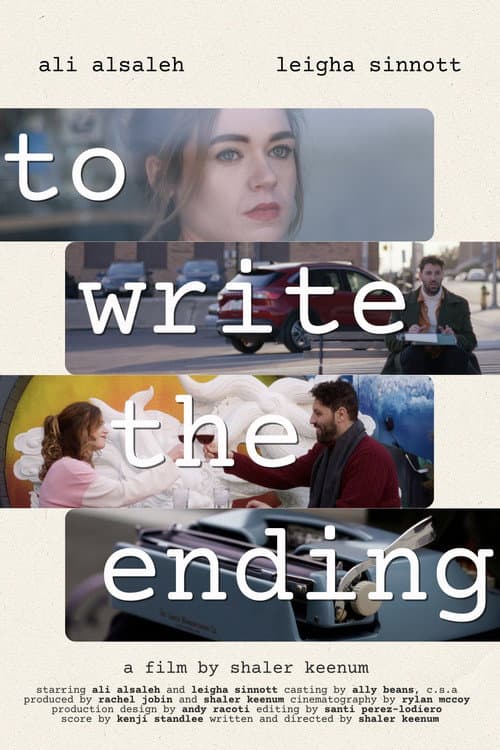 Постер: to write the ending
