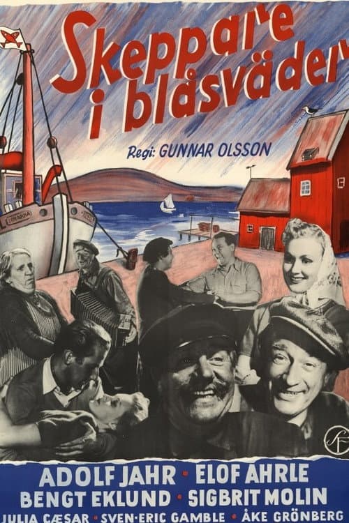 Постер: Skeppare i blåsväder