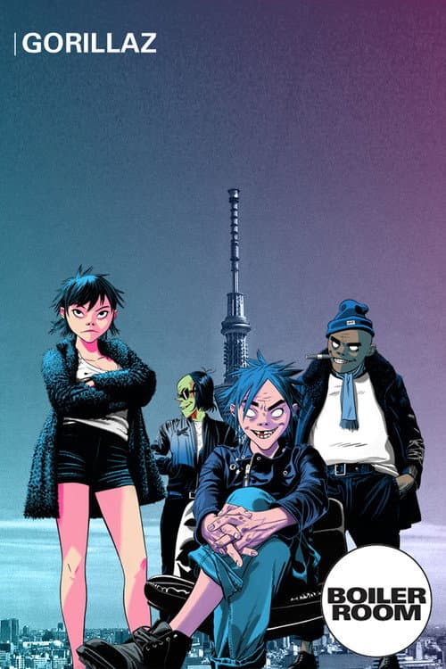 Постер: Gorillaz: The Now Now Live from Tokyo