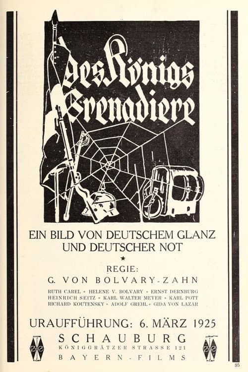Постер: Die Königsgrenadiere