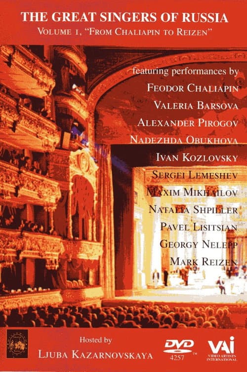 Постер: The Great Singers of Russia - Volume 1