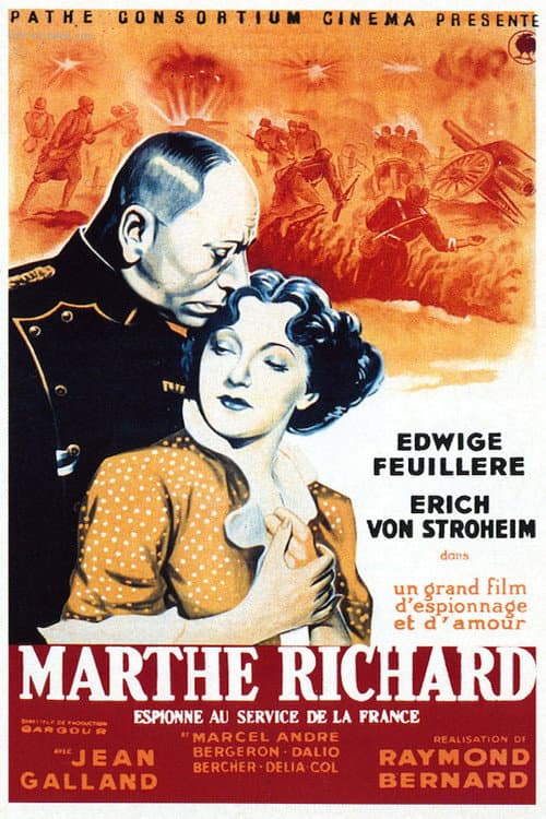 Постер: Marthe Richard, au service de la France
