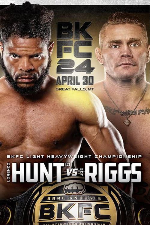 Постер: BKFC 24: Hunt vs Riggs