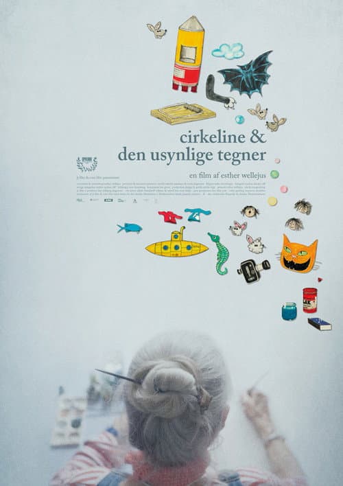 Постер: Cirkeline og den usynlige tegner