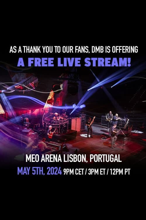 Постер: Dave Matthews Band - Live in Lisbon, Portugal