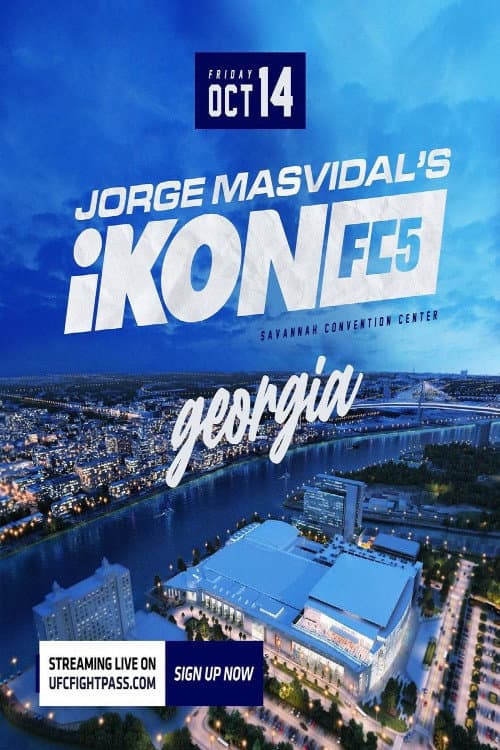 Постер: Jorge Masvidal's iKON FC 5: Renfro vs. Irizarry