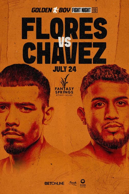 Постер: Manuel Flores vs. Jorge Chavez