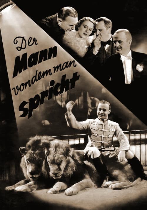 Постер: Der Mann, von dem man spricht