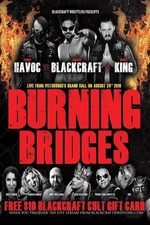 Постер: Blackcraft Wrestling: Burning Bridges