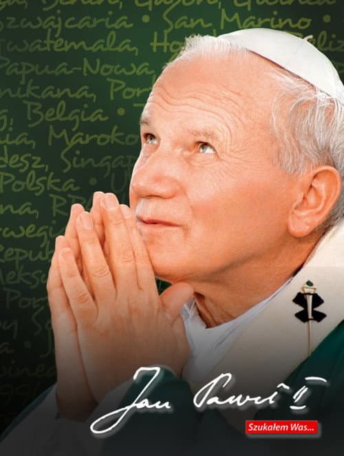 Постер: Паломник в белых одеждах