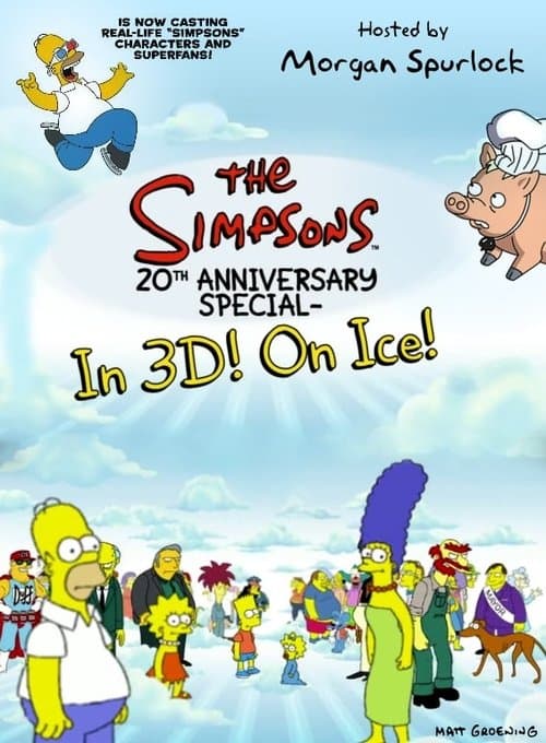 Постер: The Simpsons 20th Anniversary Special - In 3D! On Ice!