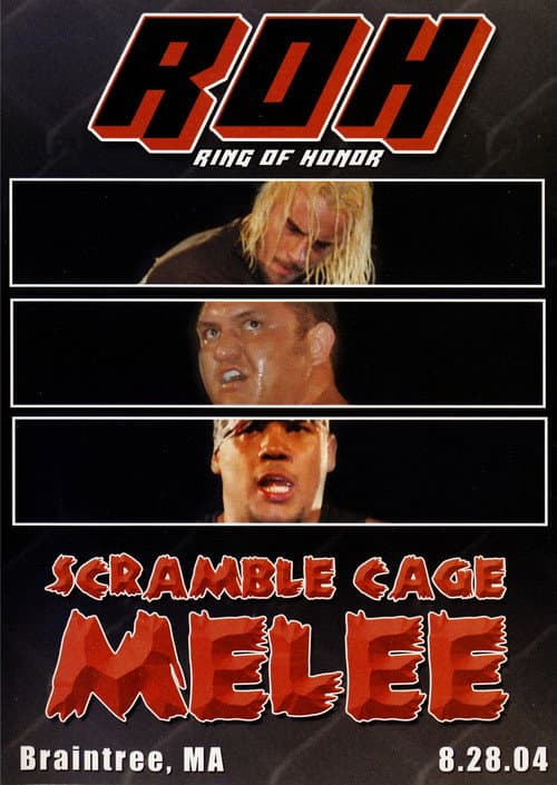 Постер: ROH: Scramble Cage Melee
