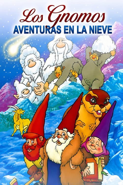 Постер: Las aventuras de los gnomos en la nieve