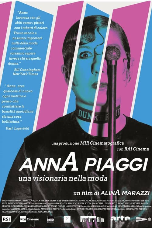 Постер: Anna Piaggi - Una visionaria nella moda