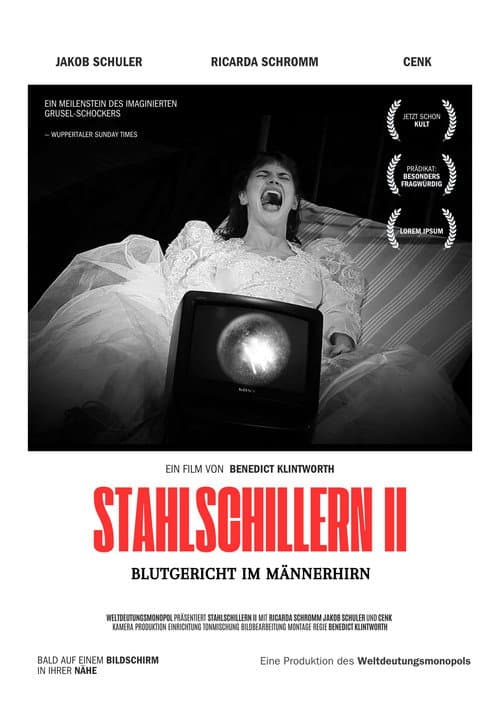 Постер: Stahlschillern II - Blutgericht im Männerhirn