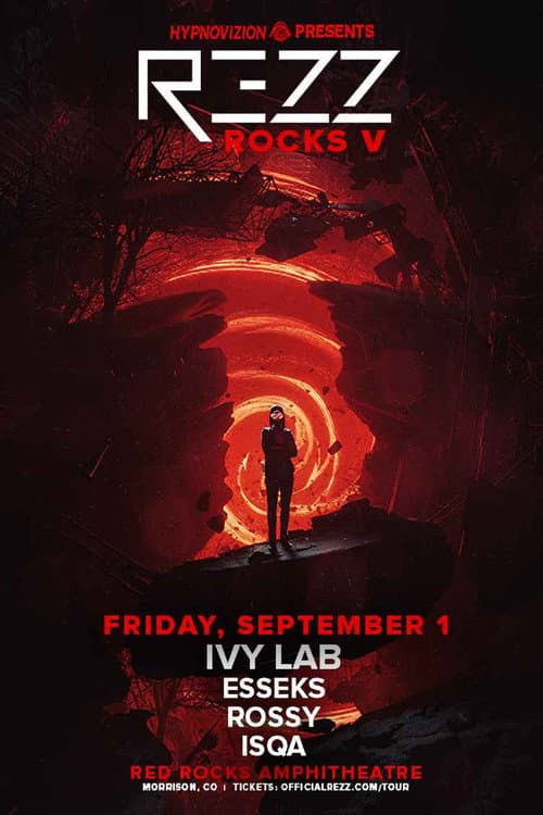Постер: REZZ - Live at Red Rocks Amphitheatre 2023 (Night 2)