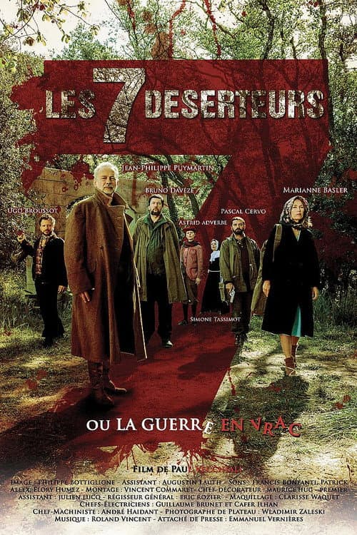 Постер: Les sept déserteurs ou la guerre en vrac