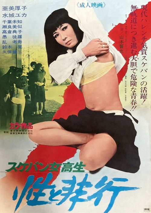 Постер: スケバン女高生 性と非行