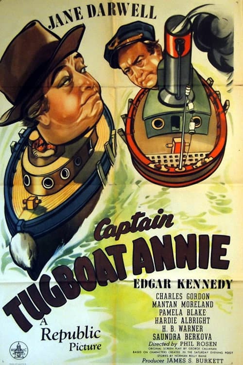 Постер: Captain Tugboat Annie