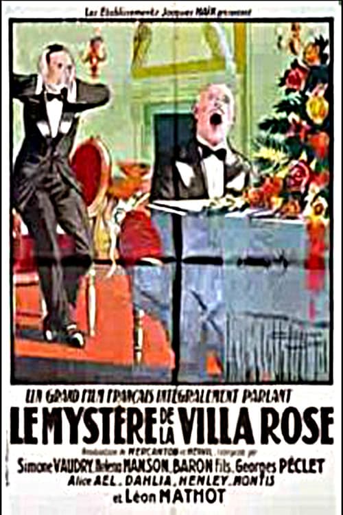 Постер: Le mystère de la villa rose