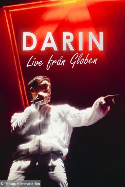 Постер: Darin – Live från Globen