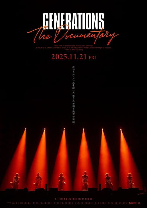 Постер: GENERATIONS:The Documentary