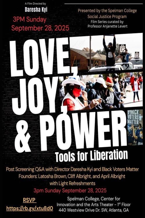 Постер: Love, Joy & Power: Tools for Liberation