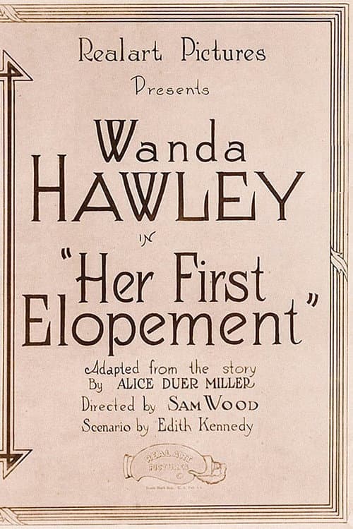 Постер: Her First Elopement