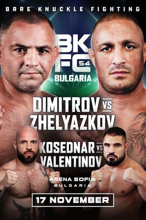 Постер: BKFC 54: Dimitrov vs. Zhelyazkov