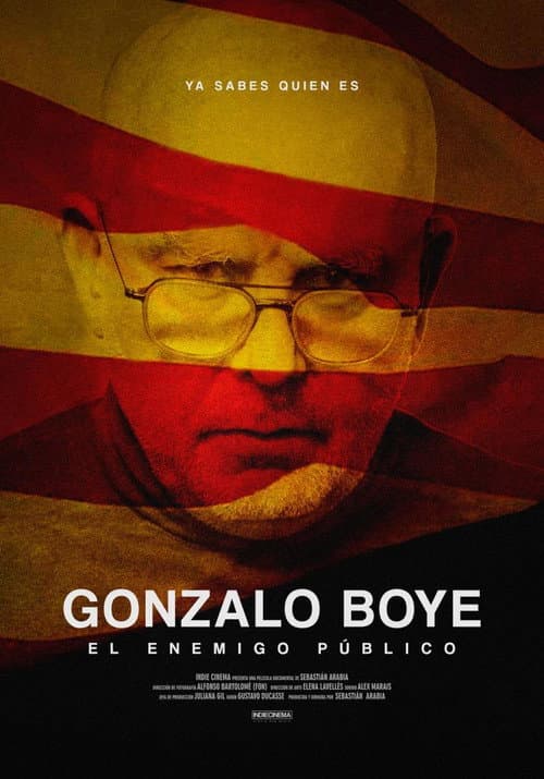 Постер: Gonzalo Boye, el enemigo público